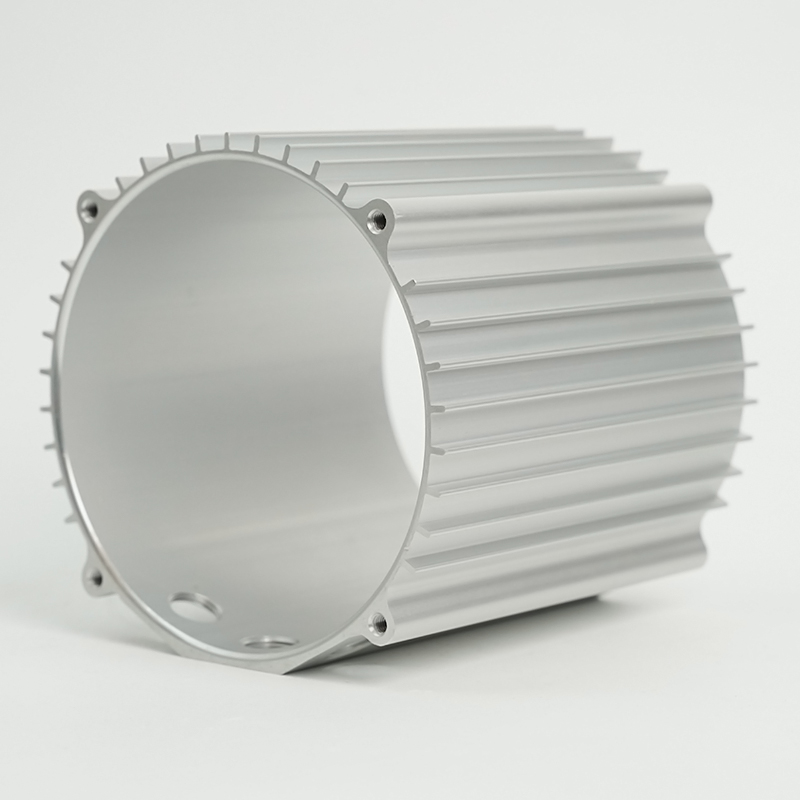 Innendurchmesser 145 Extrudiertes Aluminiummotorgehäuse für die Klimaanlage