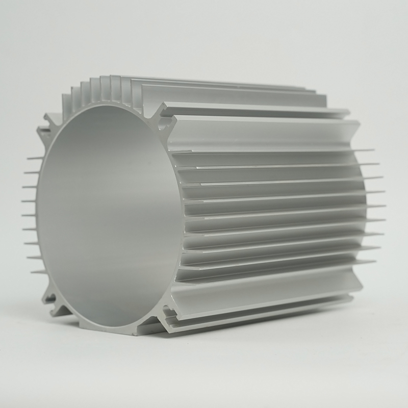 Innendurchmesser 160 Klimaanlage Extrudiertes Aluminiummotorgehäuse